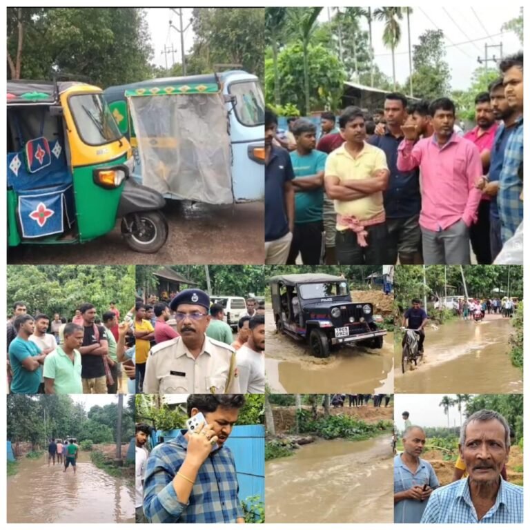 সামান্য বৃষ্টি, অথচ ডুবে যায় রাস্তা — ক্ষোভে ফুঁসছে কুশারঘাট